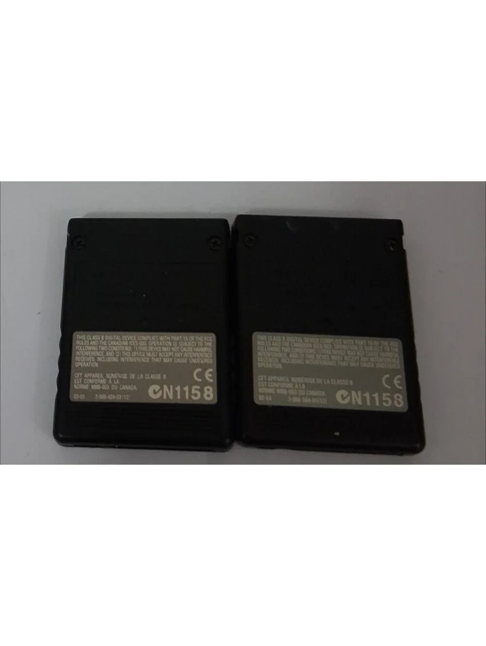 SONY PlayStation 2 PS2 OEM MagicGate 8mb Memory Card Genuine SCPH-10020 Lot of 2